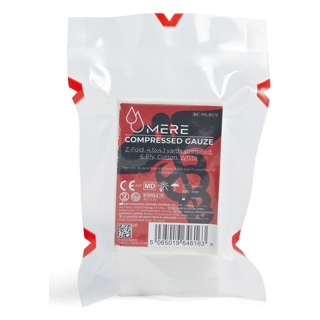 Compressed Gauze