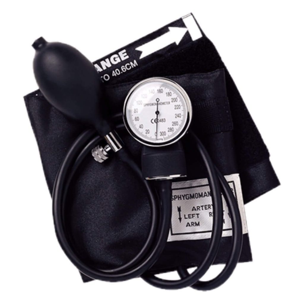 Emerald Clip-On Aneroid Sphygmomanometer (Manual Blood Pressure Machine)
