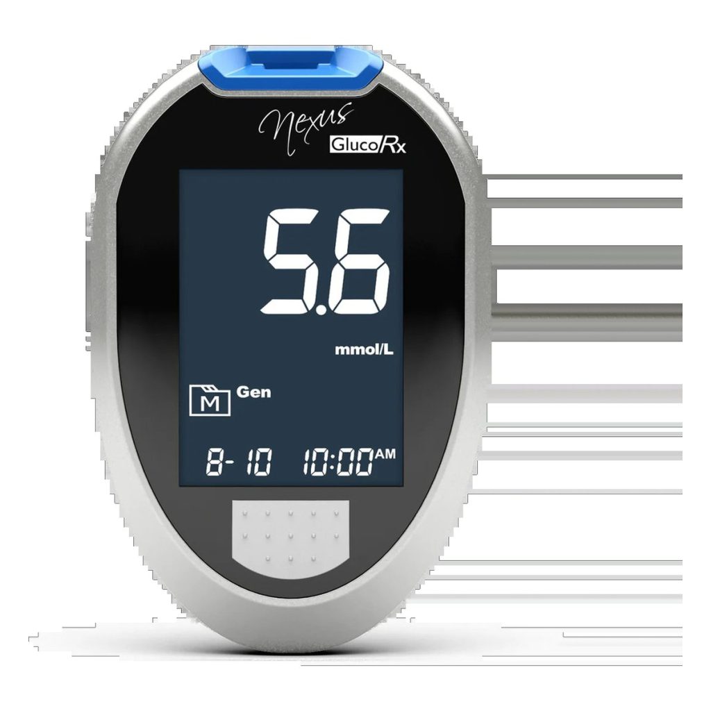 GlucoRx Nexus Blood Glucose Meter