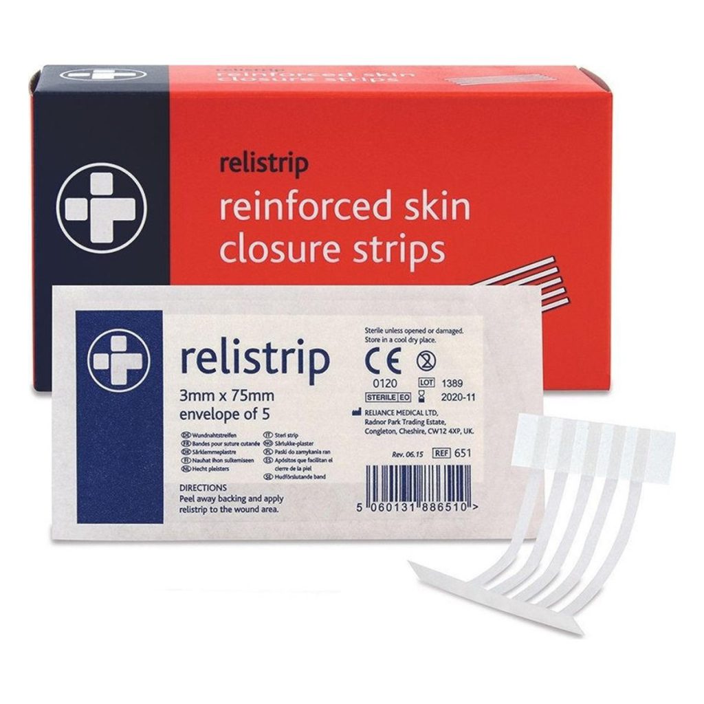 Skin Closure Strips 3mm x 75m box of 50